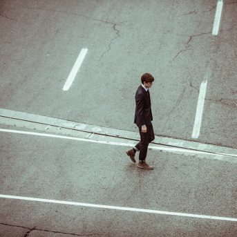 Verkeersongeval fietser en voetganger